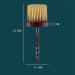 Desikixudy Salon Stylist Hairdressing Styling Tool Comfortable Grip Hairdressing Styling Tool Neck Face Duster Soft Brush - Buy Online on SooperMarket.com