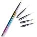FOYTOKI 1 Set Nail Art Drawing Pen Manicure Pens Nails Brush Pen Nail Salon Supplies Nail Art Supplies Nail Art Liner Pens Salon Nail Art Tools Nail Line Pens Manicure Liner Nail Art Brush - Buy Online on SooperMarket.com