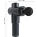 High-Frequency Black Body Massager with 8 Silicone Heads - Deep Tissue Relief for Sore Muscles - International Shipping Available - Buy Online on SooperMarket.com