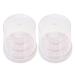Beaupretty nail drill 2 pieces nail drill bit holder box nail drilling me Tablespoon storage holder 48 l Cher nail drilling crown cast
