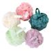 6Pcs Plus Size Bath Ball Sponge Shower Loofahs - Exfoliating Body Scrubber & Pouf for Luxurious Shower Experience - Buy Online on SooperMarket.com