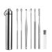 WAITLOVER 7/8pcs Ear Wax Cleaner Removal Tool Earpick Sticks Earwax Remover Curette Ear Ear Clean Pick Care Tool Cleaner Ear Spoon Cleaner
