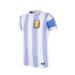 Copa Unisex Kids Argentina Capitano T-Shirt with Round Neck Size 164 White