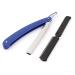 Ruilogod Plastic Handle Folding Hair Shaving Razor Comb Trimmer Blade Holder