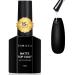 TOMICCA Gel Top Coat-15ML No Wipe Matte Top Coat Gel Nail Polish Soak Off Matte Finish Long Lasting DIY Home Nail Salon A-matte-top