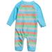 BONVERANO Baby Boys Swimsuit UPF 50+ Sun Protection Full Zipper One Piece Swimwear 2-3 Years Stripe - Buy Online on SooperMarket.com