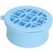 Makeup Brush Scrubber Multifunctional 2 in 1 Folding Palm Size Portable Makeup Brush Cleaning Bowl for Daily (Blue) - Buy Online on SooperMarket.com