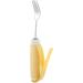 Flexible Disabled Spoon Stainless Steel Removable Adaptive Elder Feeding Utensils Eating Aids Spoon Fork for Parkinson Arthritis MS Hand Tremors Handicapped (Fork) - Buy Online on SooperMarket.com