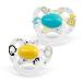 Medela Baby Original Pacifiers For babies aged 6-18 months 2 pieces Yellow & Turquoise 6-18 months