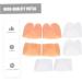 KALLORY 4 Pairs Toe Cover Foot Protectors - Silicone Toe Sleeves, Metatarsal Pads, Toe Caps, Soft Gel Ball of Foot Pads - Buy Online on SooperMarket.com
