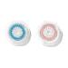 Clarisonic Deep Pore and Radiance Facial Cleansing Brush Head Replacement Set Compatible with Mia 1 Mia 2 Mia Fit Alpha Fit Smart Profile Uplift and Alpha Fit X 2 Count