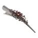 Hellery ladies hair clip made of hair clip clip crocodile hair clips hairdresser sectioning clips combi clip with rhinestone decoration brown