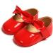 RVROVIC Baby Girl Princess Sparkly Moccasins | Soft Sole Prewalker Toddler Shoes 12-18 Months (Red) - Buy Online on SooperMarket.com