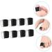 FOMIYES Orthopedic Toe Separator and Straightener - 4 Pairs, Flexible Bunion Corrector for Men and Women - Black, 2.5x2cm - Buy Online on SooperMarket.com