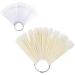 50Pcs Fan Shaped Nail Art Tips Color Display Card | Nail Polish Swatch Board & Practice Tools - Buy Online on SooperMarket.com
