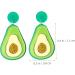 Abaodam 4 Pairs Avocado Earrings Avocado Gifts Avacado Bridal Earrings for Wedding Fashion Earrings for Women Sushi Go Drop Earrings Avocados Accessories Acrylic Miss Personality - Buy Online on SooperMarket.com
