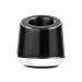 Men's Shaving Razor Stand Zinc Alloy Safety Razor Holder Base (Black)
