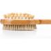 MCUILEE Wooden Bath Brush | Long Handle Body Massager Shower Brush with Bristles for Exfoliating & Back Scrubbing - International Shipping Available - Buy Online on SooperMarket.com