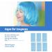 AIDIRui 36Pc/Lot Strong Wig Tape Double Sided Adhesive Extension Hair Tape Strips Waterproof for Toupee Lace Wigs Film Adhesive - Buy Online on SooperMarket.com
