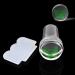 Clear Silicone Jelly Stamper & Scraper Kit - Nail Art Tools for Manicure | International Shipping Available - Buy Online on SooperMarket.com