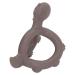 Baby Toddler Teethers Silicone Dinosaur Shape Teething Chew Toy for Newborn (Light Gray) - Buy Online on SooperMarket.com
