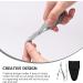 1 Set Manicure 2-piece Set Pedicure Clippers Pedicure Cuticle Cuticle Shaver Dead Skin Scissor Pedicure Nail Trimmer Nail Tool 2 Piece Set Household Stainless Steel - Buy Online on SooperMarket.com
