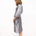 Buy Mollensiuer Silver Salon Robe - Stylish Hair Cutting Smock for Clients | International Shipping Available - Buy Online on SooperMarket.com