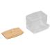 Aunma's cotton swab storage case cotton swab Box cover design robust durable for jewelry to store make-up tools