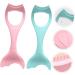 NAMOARLY Mascara Guard 2Pcs Mascara Brush Eyeshadow Brush Eyeliner Stencil Mascara Shield applicator Eyebrow Card Eyelash Mascara Applicator - Buy Online on SooperMarket.com