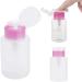 1000PCS Nail Cotton Pads with Push Down Pump Dispenser Bottle for Nail Polish Removal - Lint Free Wipes for Acrylic Nails, Gel Residue Removal - Buy Online on SooperMarket.com