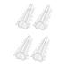 Happyyami 4 Pcs Vegetable Shaping Mold Cake Fruit Vegetable Shaper Stereotypes Set 20x4cmx2pcs Heart Shapex2pcs