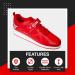 Northcore Weightlifting Shoes for Men & Women | Powerlifting & Bodybuilding Squat Shoes | Cross Lifting Footwear - EU Size 45 Red/White - Buy Online on SooperMarket.com