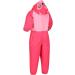 Regatta Children's Mudplay III Waterproof Insulated All-in-One Suit - Size 12-18 Geranium/Pink Blossom - Buy Online on SooperMarket.com