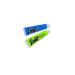 Zinka Colored Nosecoat Zinc Oxide Based Water Resistant 2 Pack Bundle 0.6 Ounce Tube - Blue Green