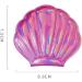 Luxshiny Rosy Seashell Foldable Hand Held Makeup Mirror - Double Sided Compact Portable Mirror - Buy Online on SooperMarket.com