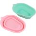 Dajidafu Makeup Brush Cleaning Mat Reusable Folding Cosmetic Tools Washing Pad Portable Eyeliner Applicators Scrubber Household Green - Buy Online on SooperMarket.com
