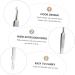 MAGICLULU 3pcs Clip Blackheads Kit Blackhead Extraction Tool Extractor Precision Pimple Stainless Steel - Buy Online on SooperMarket.com