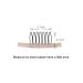 Pack of 24 Blonde Wig Clips & Combs - Perfect Wig Accessories for Secure Styling - Buy Online on SooperMarket.com