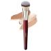 BEILI Foundation brush make-up brush angled foundation brush contour brush professional brushes for blending liquid cream powder polishing dotting (Red)