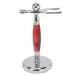 Luxury Retro Bortet Partial Shaving Set for Men - Stainless Steel Razor Brush Soap & Bowl - Premium Wet Shaving Experience - Buy Online on SooperMarket.com