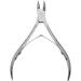 Cuticle Scissors Stainless Steel Manicure Pedicure Tools Dead Skin Scissor Nipper Golden/Silver/Rainbow Silver F - Buy Online on SooperMarket.com
