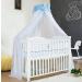 JOYLIFE Baby Toddler Bed Crib Dome Canopy Netting - Blue | Protects Against Insects and Mosquitoes - Buy Online on SooperMarket.com