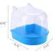 PINVNBY Parrot Bird Bath Box with Perches Stand - Ideal for Small Birds - 5 PCS Random Color - Buy Online on SooperMarket.com