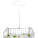 Adjustable Mosquito Net Stand Holder for Baby Crib - Clip-On Bracket - Buy Online on SooperMarket.com
