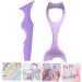 MAGICLULU 6 Pcs Silicone Eyeliner Make up Aid Make up Stencils Makeup Eyeliner Purple Cosmetic - Buy Online on SooperMarket.com