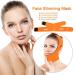 V Face Line Belt | Face Slimming Chin Lift Up Anti Wrinkle Sleep Strap - Orange - Buy Online on SooperMarket.com
