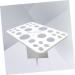 Beavorty Cosmetics Brush Organizer | 26 Makeup Brush Storage Tools | Air Drying Rack & Holder | White Cosmetic Box for Beauty Essentials - Buy Online on SooperMarket.com