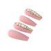Brishow Long Pink Artificial Nails - 24pcs Press-On Nails with Rhinestones for Women & Girls Shop Now! - Buy Online on SooperMarket.com