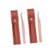 NOLITOY 4pcs Set Eyelash Extension Tweezers Lash Extensions Tweezers Fake Eyelashes Tweezers Beauty Care Tweezers Lash Tweezers Angled Tweezers Volume Tweezers Stainless Steel Makeup Tools 13X0.8X0.5cm Golden