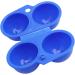 GLEAVI 6 Pcs Eggs 2 Grids Egg Case for Bbq Snap Lock Egg Holder for Fishing Barbecue Storage Box Travel As Shownx3pcs Mx3pcs - Buy Online on SooperMarket.com